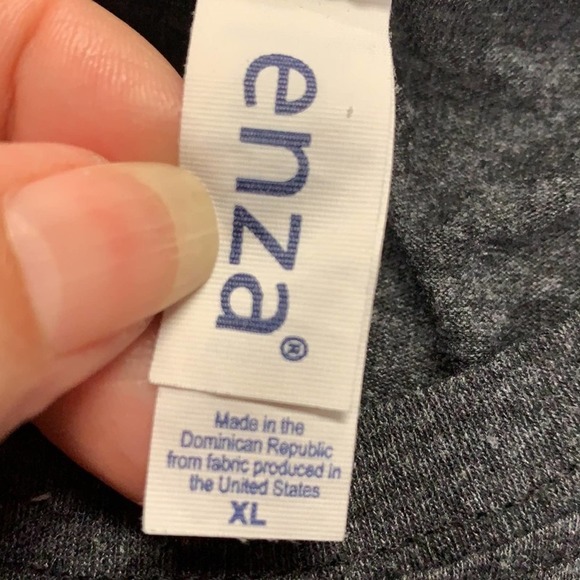 Enza Mens WI State Raglan 3/4 Sleeve length. EUC - Picture 2 of 5